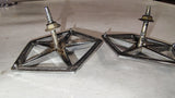 1985-1989 Dodge Daytona Chrysler Laser Grill Hood Emblem Mopar 4334198 Pair