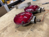 vintage Signal-Stat 3702 stop tail Lamp turn light 50's Truck Semi Trailer Red P