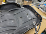 Harley Spring Comfort Flex Seat Brown Shovelhead FLH Electra Glide OEM Grab Rail