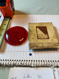 JEEP Willlys GRIFFIN MODEL 80 Glass Tail Light Lens Studebaker truck Vtg Naco NO