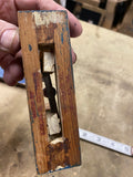 20's Vintage Wooden Boxing Game Toy Folk Hobo Art Push Button Boxers Primitive