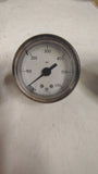 Lot of 4 Vintage U.S. Gauge USG Pressure Gauges 60 600 3000 4000 PSI Steampunk