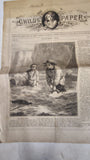 Lot of 14 Antique 1873-1874 The Child’s Paper & Our Morning Guide Newspapers