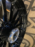 Black Roulette Front Wheel  Harley Touring 3.5x19 OEM Street Road glide FLH Ultr