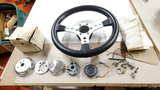 VTG Raid 1 Leather Steering Wheel 360mm 14” KBA 70006 Porsche BMW VW Italy