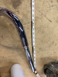 Custom Handlebars 35" Wide 1 1/4 Chopper Harley 5" rise Chrome softail dyna spor