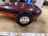 50's Vintage Tether Car Streamliner Teardrop Racer 18 Racer Mccoy Franny powered