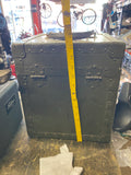Vintage Military WW2 Era Storage Chest box Trunk Transport Case Equipment WW11