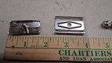 Vintage 1966 Gillette 3-Piece Travel Tech Safety Razor Housing Set (L3 Date Code