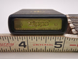 Vintage 2010 Zippo Matte Black Custom 17th Anniversary Lighter  Unfired Mint NOS