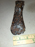 Antique Forged Iron Trade Axe Head Round Eye Biscayne Hatchet Colonial Relic