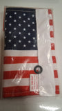 Pro Pad Inc 6" x 9" US Flag Double Sided Motorcycle Flag Sleeve Fits 3/8" Pole