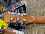 Indiana 6 String Electric Acoustic Guitar Right Handed Natural Finish Full Size