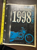 Parts Catalog for 1998 Harley-Davidson XLH Models