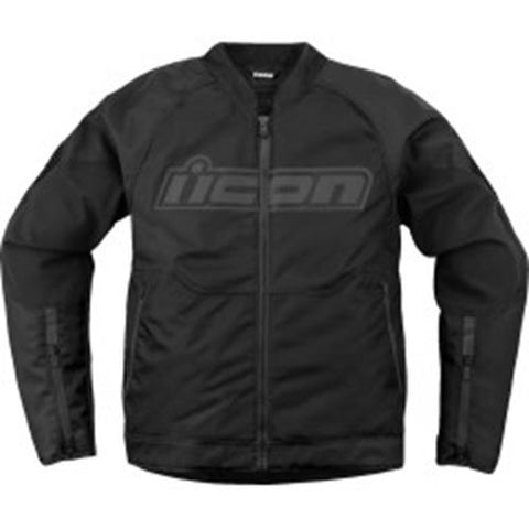 2820-6692 ICON  Overlord3™ CE Jacket - Black - 3XL