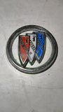 1971-1972 Buick Skylark Tri-Shield Wheel Center Cap Emblem OEM Set