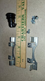 NOS Drag Specialties Black Push Button Fuel Door Latch Kit Harley Touring 92-16