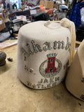 Vtg Mecca Jeweled Shriners Masonic Fez Hat 7 1/4 Butler pa Alhambra Mason Frater