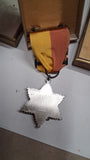 Lot of 2 Vintage 1955 Old Westmoreland Rifles Shooting Medals Boxes  Blackinton