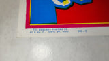 1960s L.E. Barnes 3 Ring Circus Poster Fayette County Fairgrounds PA RARE!