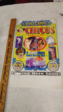 1940s Bailey Bros Circus Poster 3 Giant Rings 2-Headed Piggy 14x22