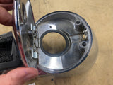 Harley Fuel Tank Console Dash Panel Chrome Kuryakyn mesh Insert Touring FLH Glid