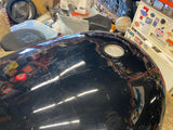 4.5 Gallon Sportster Gas Fuel Tank Black Harley 883 1200 Pop up cap 2007^ Custom