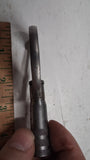120 Yr Old Starrett No 201 1 Inch Micrometer 3-Band Knurling 1897 Pat Decimal