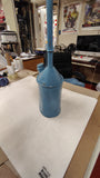 Vintage Eagle Long Spout Railroad Oil Can Blue 30" Train Oiler Pot