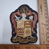 Vtg 4" Phi Kappa Theta Fraternity Blazer Patch Crest JFK Alumnus Note Condition