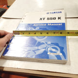 NOS 1982-1983 Yamaha XT550 Service Manual OEM Repair Shop Guide