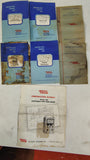 Vintage EICO Manuals Lot Model 1050 221 320 322 360 944 Test Equipment