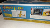 Great Planes Piper J-3 Cub 40 RC Airplane Kit Balsa GPMA0160 Clean Complete 76.5