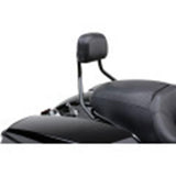 COBRA Detachable Backrest  Black Short Harley FLH Glide Classic Road King 97-07
