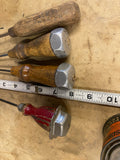 vintage tools ice pick Awl Tavern Bar Lot Collectible Advertising Woodworking