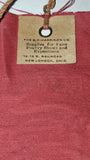 1930 Butler Fair PA Second Premium Award Ribbon - BF Harrison Co Poultry Show