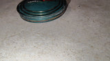 1953 1954 Chevrolet Bel Air Steering Wheel Horn Button Emblem Insert Green
