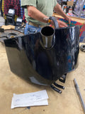 Black Oil Tank OEM Harley Softail FXST 1989-1999 Evo Heritage Fatboy Chopper