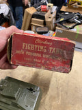 Mint 1950s Vintage MARX Climbing Fighting Tank Windup Toy WW2 Military orig Box