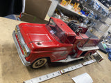 Vintage Tonka No 5 Suburban Pumper 1950s Pressed Steel Fire Truck Toy