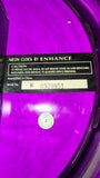 Vintage Harley Davidson Neon Wall Clock 12" Purple Enhance Retro Garage Bar Sign