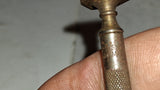 Vintage Starrett No 555 Swivel Top Precision Driver Tool & 11 Bits / Blades Lot