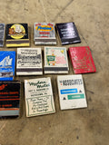 Vintage Advertising Matchbook Lot Hotels Restaurants Mid Century Romana Shepard