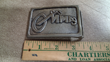 VINTAGE MMA Modified Motorcycle Assoc Belt Buckle No 0030 San Jose Just Leather