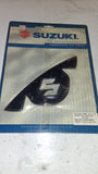 OEM Suzuki GSX-R 750 Blue Carbon Rear Seat Cowl Trim Decal Emblem 990A0-64013