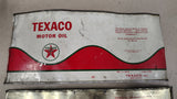 Vintage Texaco Havoline Motor Oil Tin Can Metal Flat Labels Sign Lot of 3