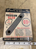 Vintage Blonde Oil Co. Pocket Clip Precision Oiler Store Display NOS Box Petroli