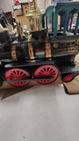 Vintage Jim Beam 1872 Grant Locomotive Porcelain Decanter Empty With Box