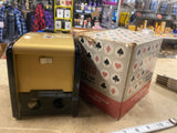 Vintage 60's Auto ARRCO Battery Operated Playing Card Shuffler Orig Box Poker