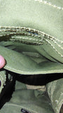WWII British Army Mk II Light Respirator Mask Pouch Canvas Bag Named Strap
